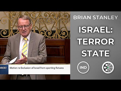 Brian Stanley: Calls Israel a 'terrorist state', urges ostracism