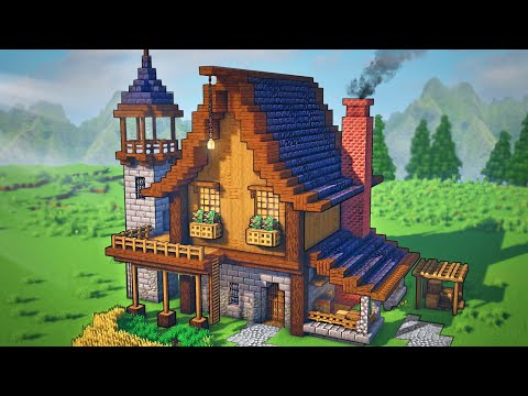 EPIC Medieval Blacksmith House Build!