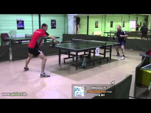 Viktor Kaljanov - Denis Vakulenko at 27-12-2015 (SPINLORD Irbis max FH & BH on Off+ carbon blade)