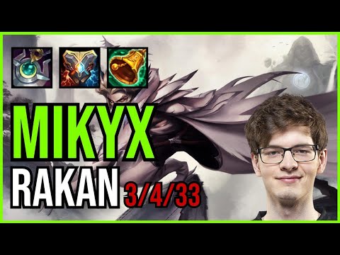 MIKYX - RAKAN vs. NAUTILUS Support | EUW MASTER | PATCH 11.1