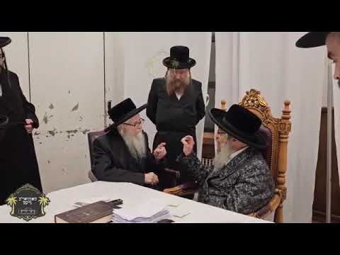 Serdahely Rebbe Visits Satmar Rebbe - Elul 5783