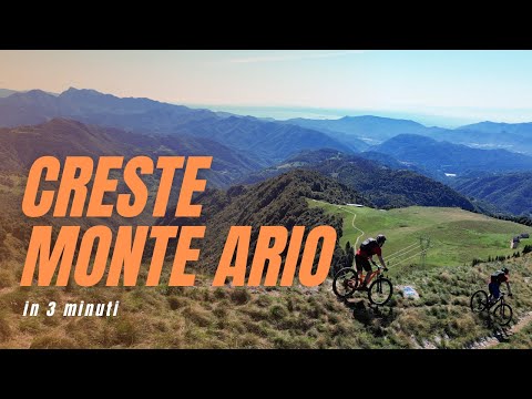 [MTB] CRESTE MONTE ARIO in 3 minuti