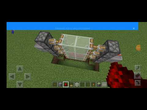 Minecraft Auto တံခါးလုပ်နည်း။please like and subscription