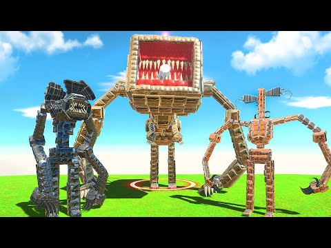 I Made Every Siren Head Fight and This Happened - Animal Revolt Battle Simulator ARBS