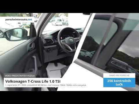 Volkswagen T-Cross Life 1.0 TSI - PREDSTAVITEV VOZILA