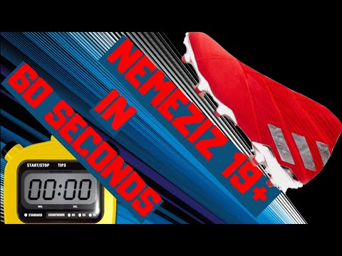 60 Second Football Boots: Review Adidas Nemeziz 19+ Laceless Red 302 Redirect Pack In 1 Minute