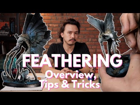 Feathering: Another Classic Painting Technique to Try on Miniatures