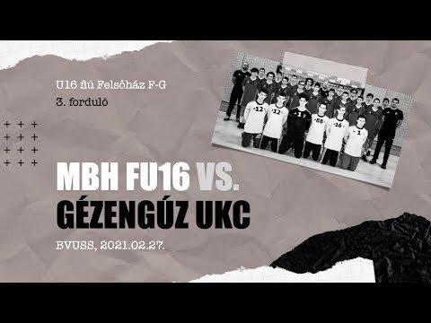 Moyra-Budaörs Handball U16 fiú – Gézengúz UKC