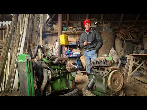 John Deere 3-Cyl Diesel Coming Back To Life (Country Boy Rebuild)