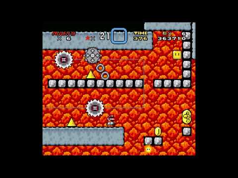 SMW Custom Music - Track 2247 (Mega Man 1 - Fire Man)
