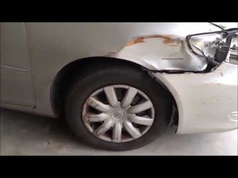How I Fixed My 2005 Toyota Camry Front End Damage