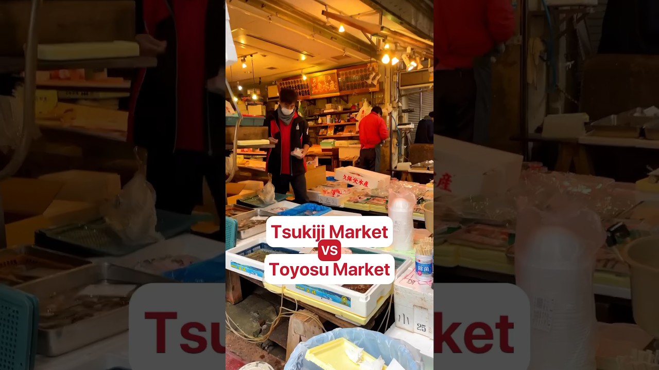 🐟Famous Tokyo fish markets #japantravel #japanthings #tokyotravel #tunacutting