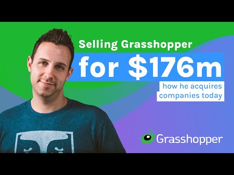 Details behind David Hauser Selling Grasshopper for $176m and how he acquires companies today