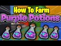 How To Get Purple Potions Fast Best Method Bee Swarm Simulator