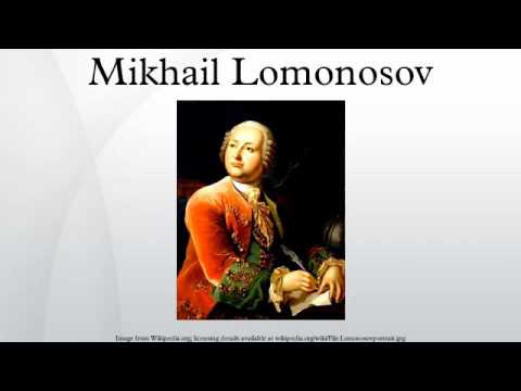 Mikhail Lomonosov