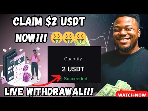 THIS WEBSITE PAID ME $2 USDT || LIVE WITHDRAWAL  || MAKE MONEY ONLINE 2025