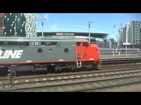 A66 S306 and R707 at Southern Cross on Bluestone Express Charter heading to Newport