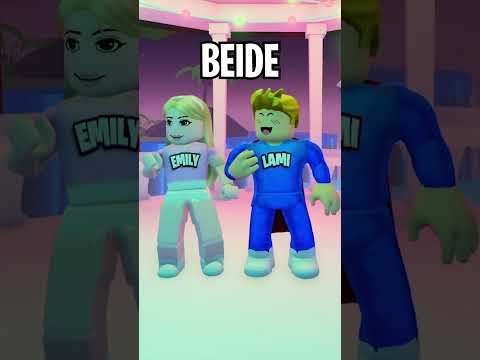 ich habe DIESEN TREND mit MEINER FREUNDIN in ROBLOX GEMACHT! #roblox #shorts