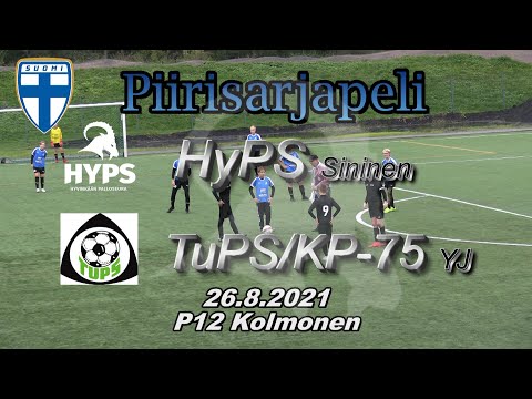 Piirisarja P12 HyPS Sininen - TuPS/KP-75 YJ 26.8.2021