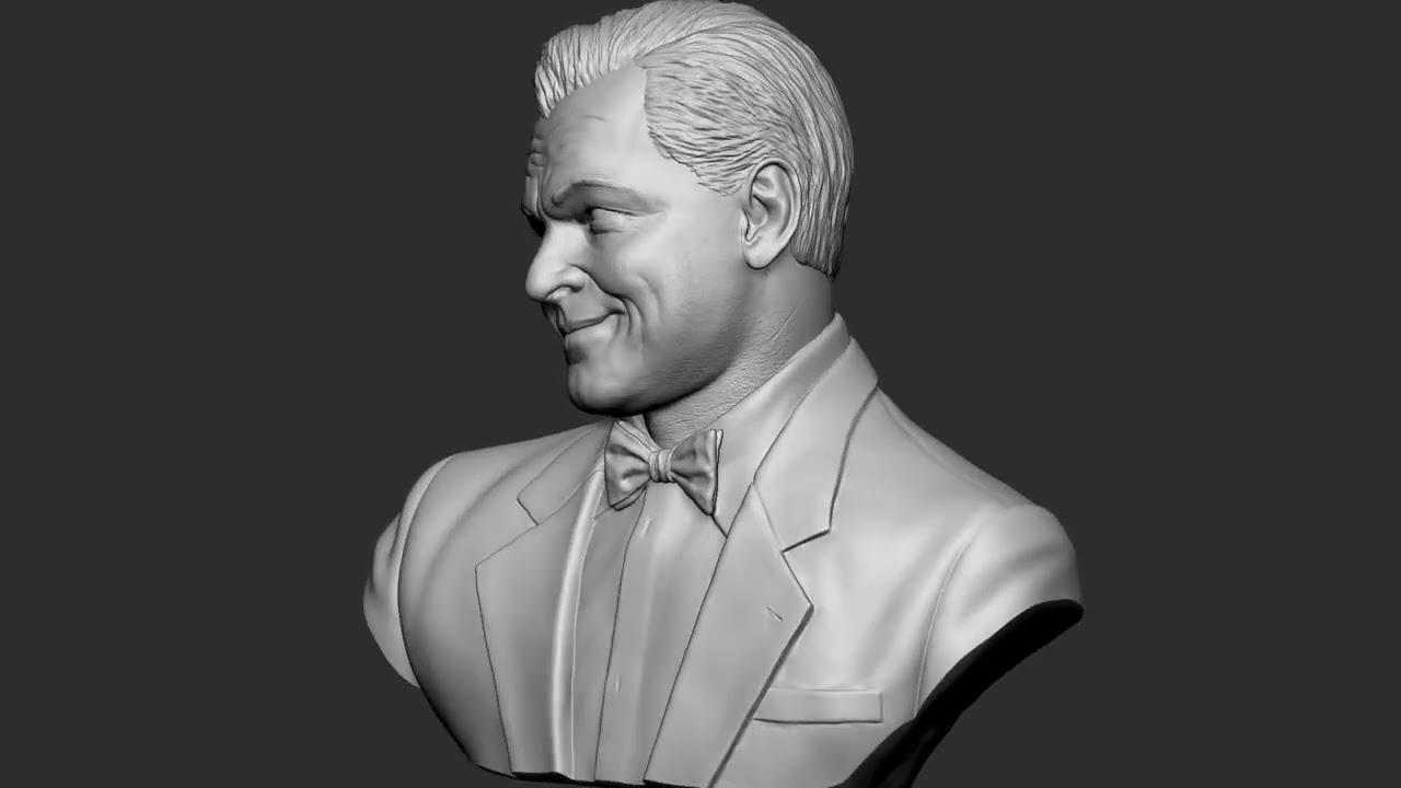Leonardo DiCaprio como Gatsby Modelo de Impressão 3D