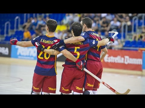 Highlights Hoquei: FCB Lassa-Recam Làser Caldes (8-4)