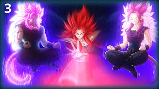 PARA NÃO SEREM APAGADOS PELO REI, GOKU E CAULIFLA SE TRANSFORMAM EM ULTRA SUPER SAIYAJIN (PARTE 2)