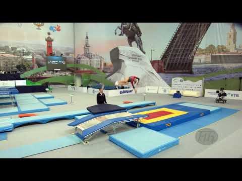 SOEHN Kalena (CAN) - 2018 Trampoline Worlds, St. Petersburg (RUS) - Qualification Double Mini R2