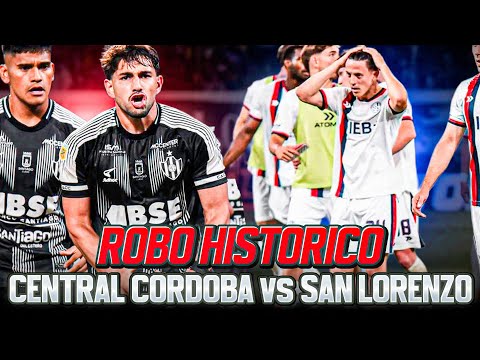 PASO A PASO | CENTRAL CORDOBA - SAN LORENZO | 8vos Torneo Clausura 2025