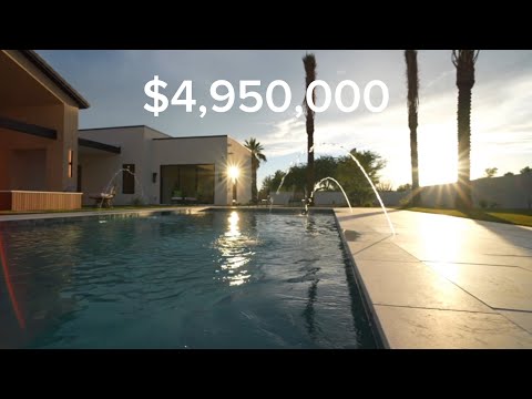 What $4,950,000 Gets You in SCOTTSDALE Arizona | Mansion Tour