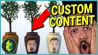 I AM A PLANT! Making Custom Content (The Sims 4)
