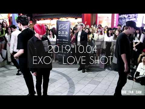 [DOB_디오비] 191004 홍대공연 2차 / EXO 엑소 - love shot 러브샷