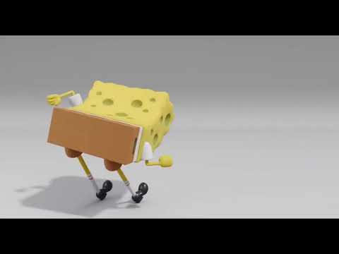 Spongebob dance HD - Спанч Боб танцует в HD