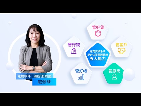 管廠商 | 運用資訊系統提升企業營運管理五大能力 | DigiwinSoft