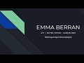 Emma Berran - 2020 High School Highlights
