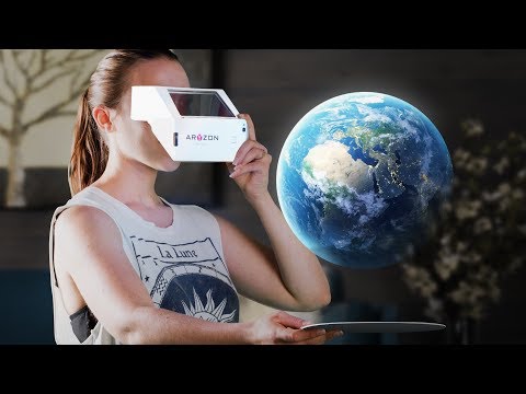 Cardboard Augmented Reality Headset - Aryzon DIY Kit