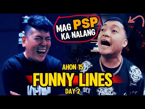 FUNNY LINES 😂 - Ahon 15 Day 2 | FlipTop