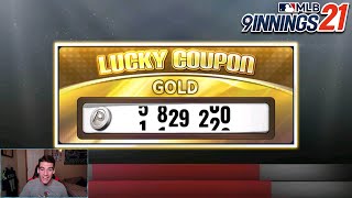 MLB 9 Innings 21 - 1000+ Lottery Ticket Opening and Vintage Combos!