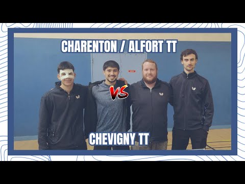 NATIONALE 3 - CHARENTON / ALFORT TT vs CHEVIGNY TT