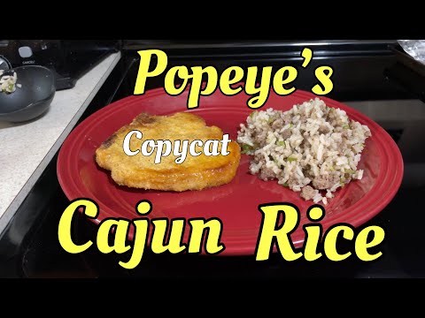 Copycat Popeye’s Cajun Rice