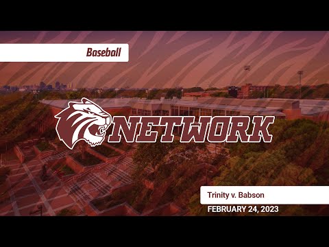 230225 NCAA Baseball - Trinity University vs. Babson College (GM2)