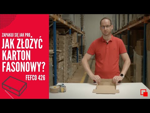 Jak złożyć karton fasonowy FEFCO 426? | Heykapak - zdjęcie