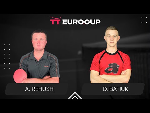 09:55 Andrii Rehush  - Dmytro Batiuk 18.05.2024 TT Euro.Cup Ukraine Master. TABLE 3