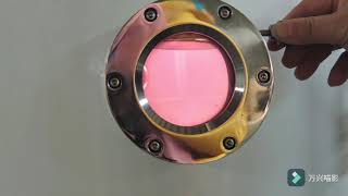 multi arc PVD cathodic vacuum coating machine/stainless steel titanium vacuum coating equipment youtube video