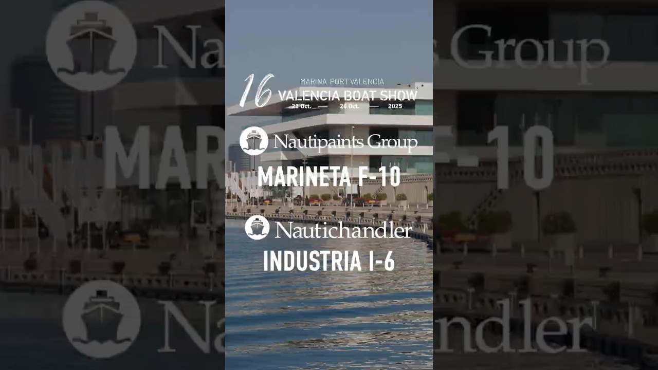 Nautipaints Group & Nautichandler at Valencia Boat Show 2025 #ValenciaBoatShow #NautipaintsGroup