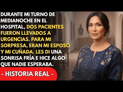 En mi turno de medianoche, ingresaron dos pacientes: mi esposo y mi cuñada… esa noche cambió!