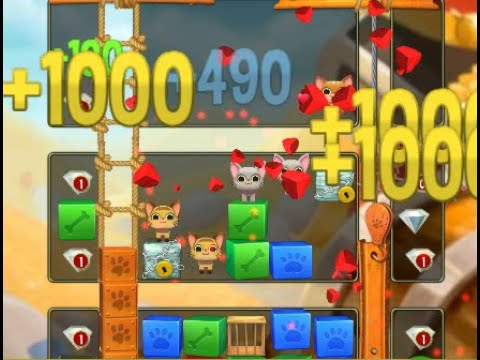 Pet Rescue Saga Level 5418 x2 no boosters