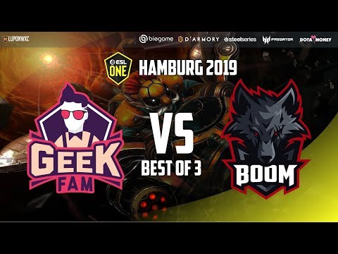 Geek Fam vs Boom Esports (BO3) - Game 1 | ESL One Hamburg 2019 - SEA Qualifiers