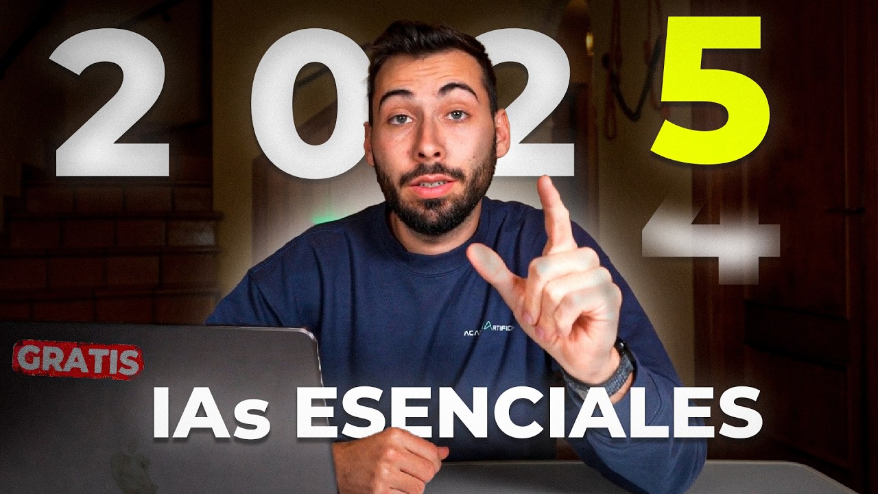 Las IAs Gratis que Necesitas este 2025... Empieza el año con Ventaja! 🚀