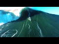 World Record Biggest Wave Ever Shot By Drone Nazare Portugal