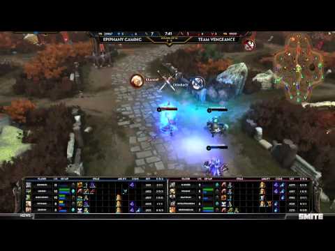 Smite Pro League Play-In-Cup NA Week 1 - Epiphany gaming vs. Team Vengeance